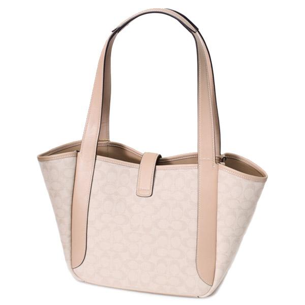 COACH（コーチ） バッグ キャンバス レザー シグネチャー ターンロック
