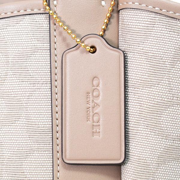 COACH（コーチ） バッグ キャンバス レザー シグネチャー ターンロック