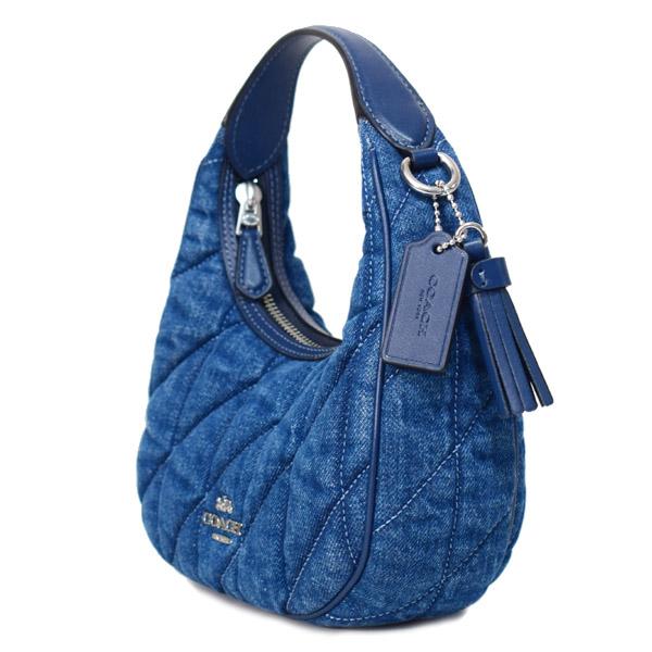 ✨稀少✨美品✨コーチ　ショルダーバッグ 2way クロスボディ　デニム COACH】コーチ デニム ペブルレザー ベネット ペインテッド