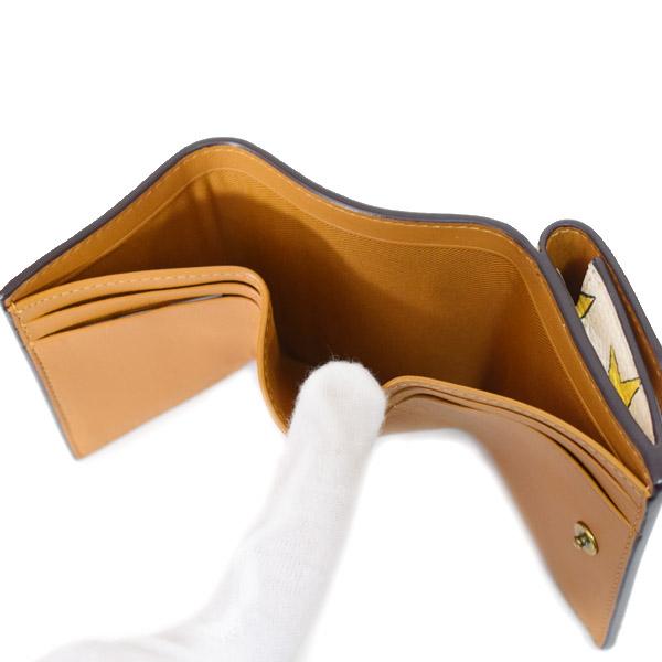 COACH（コーチ） 財布 レザー エッセンシャル 星 スター プリント ミニ