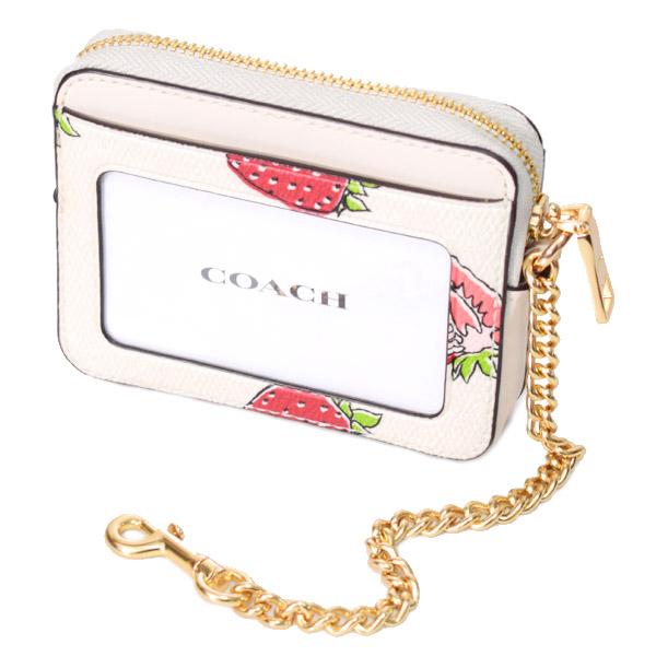 COACH コーチ コインケース レザー ストロベリー イチゴ