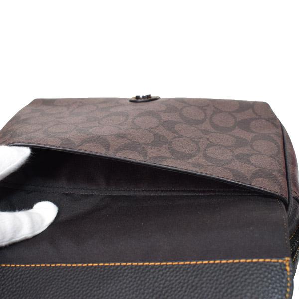 COACH コーチ バッグ コーティングキャンバス レザー シグネチャー