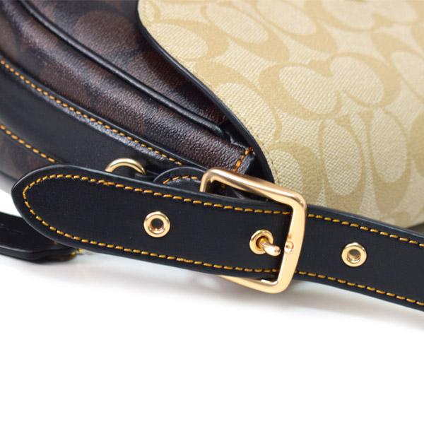 COACH（コーチ） バッグ コーティングキャンバス レザー シグネチャー 