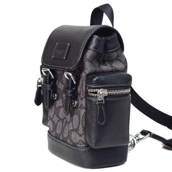 靴 COACH COACH（コーチ） バッグ ジャガード レザー シグネチャー スリング