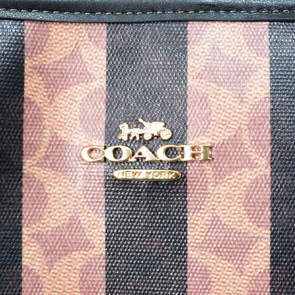 COACH（コーチ） バッグ コーティングキャンバス レザー シグネチャー