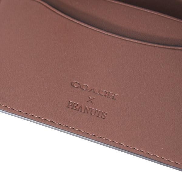 COACH コーチ カードケース スヌーピー ピーナッツ コラボ