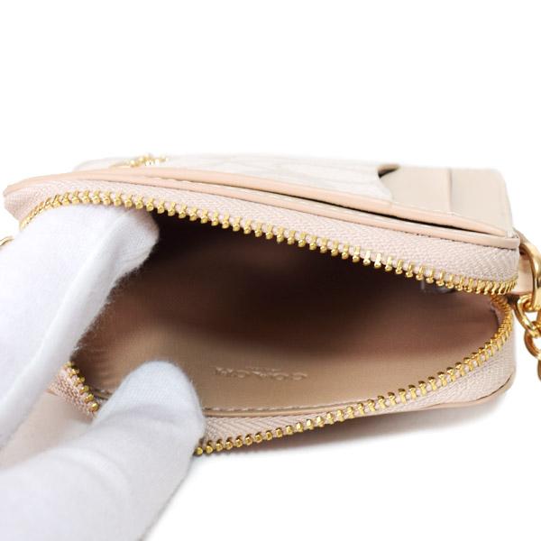 COACH（コーチ） カードケース コーティングキャンバス レザー