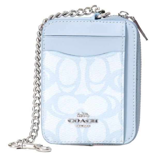 COACH（コーチ） カードケース コーティングキャンバス レザー