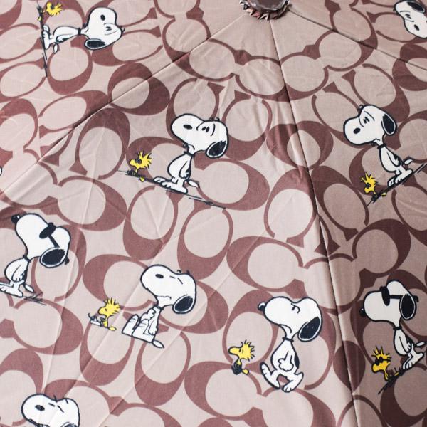 なお COACH PEANUTS コラボ スヌーピーシグネチャー日傘 COACH コーチ 傘 スヌーピー ピーナッツ コラボ ウッドストック