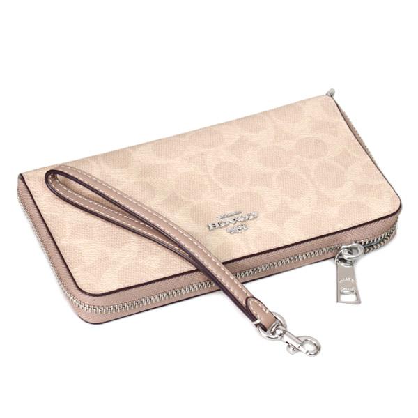 COACH（コーチ） 長財布 コーティングキャンバス レザー シグネチャー