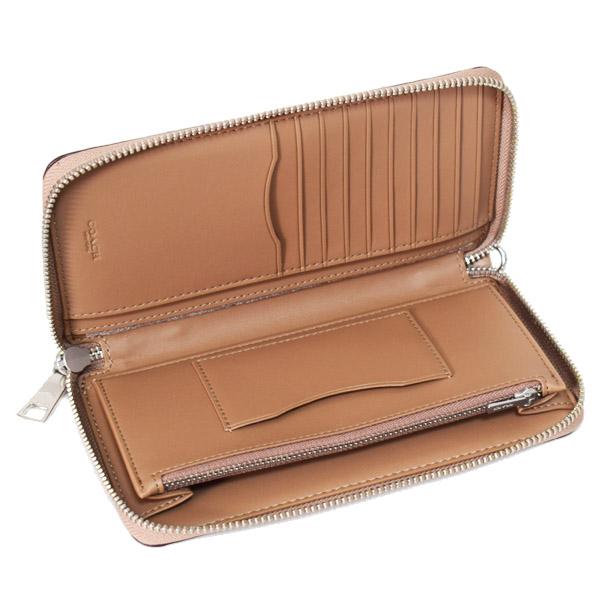 COACH / Brandol 長財布 キャンバスコーティング COACH コーチ シグネチャー ラウンドファスナー長財布 財布・ケース・小物入れ