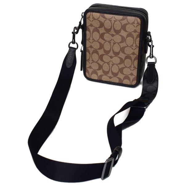 【新品】コーチ CC090 ショルダーバッグ COACH（コーチ） バッグ メンズ コーティングキャンバス レザー
