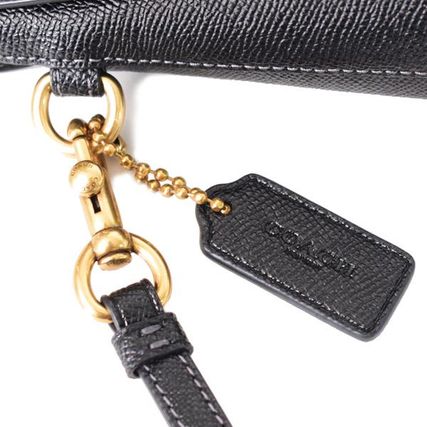 COACH（コーチ） バッグ クロスグレインレザー ロゴ ウィン リスト