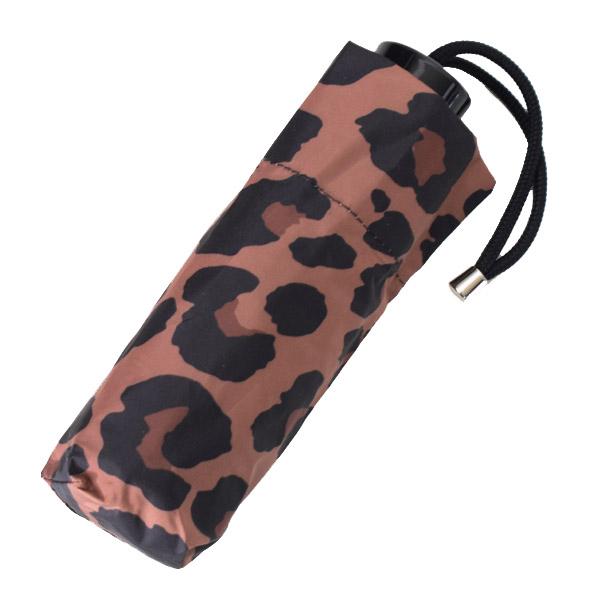 COACH コーチ 傘 レオパード ヒョウ柄 ロゴ ミニ UVカット99