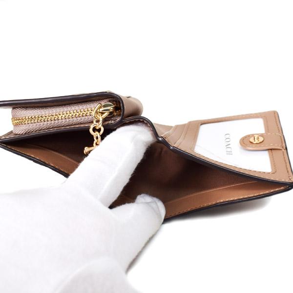 COACH（コーチ） 財布 レザー スエード パイソン スネーク パッチ