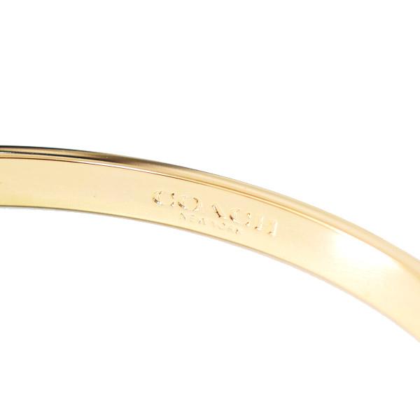 COACH（コーチ） バングル プレーテッドブラス シグネチャー ハート