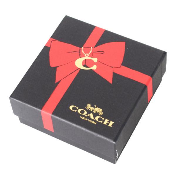 COACH（コーチ） ネックレス ピアス プレーテッドブラス パール 