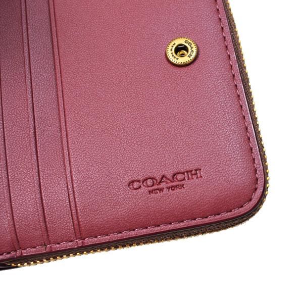 COACH（コーチ） 財布 コーティングキャンバス レザー シグネチャー