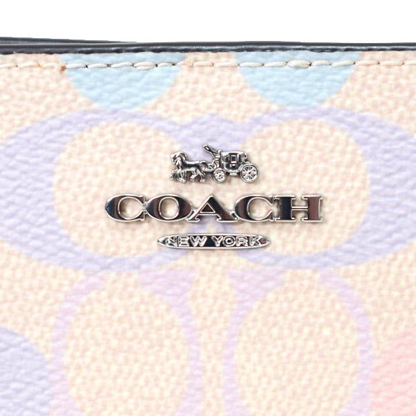 COACH（コーチ） 財布 コーティングキャンバス レザー シグネチャー