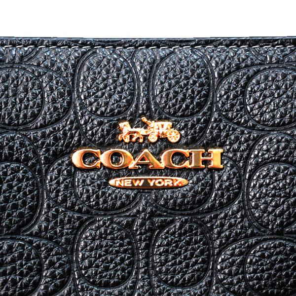 COACH（コーチ） バッグ トート ぺブルレザー シグネチャー 型押し