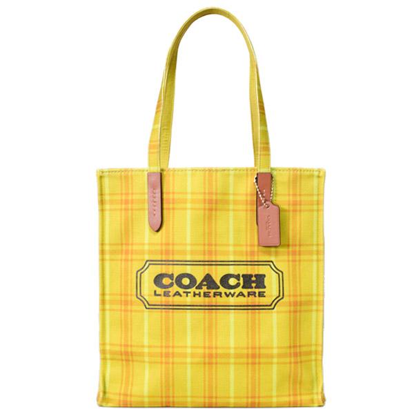 COACH チェック柄 トートバッグ COACH（コーチ） バッグ キャンバス レザー トート チェック柄