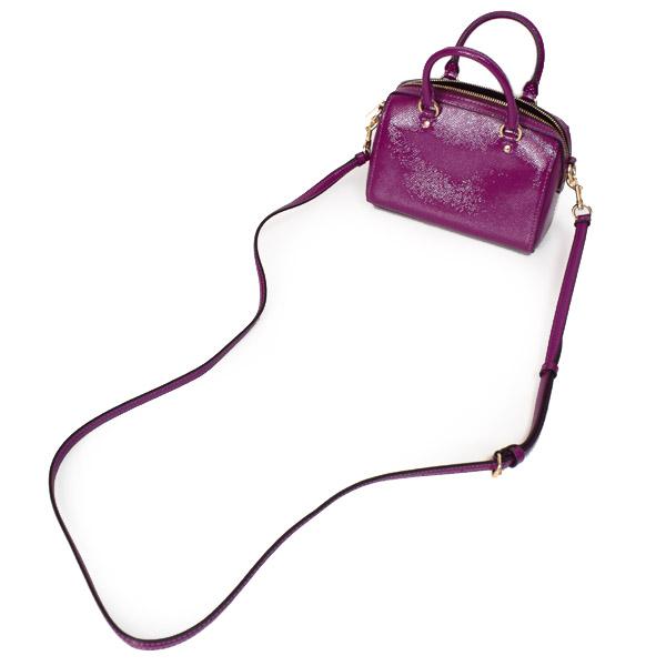 COACH（コーチ） バッグ レザー ミニ ローワン パテント サッチェル