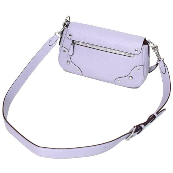 COACH（コーチ） バッグ ぺブルレザー ミリー フラップ ターンロック