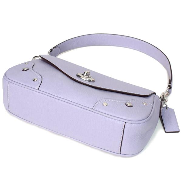 COACH（コーチ） バッグ ぺブルレザー ミリー フラップ ターンロック