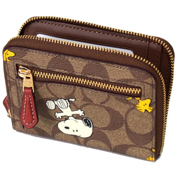 COACH（コーチ） 財布 スヌーピー シグネチャー ピーナッツ コラボ