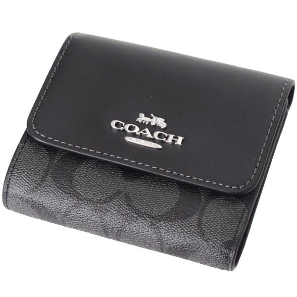 COACH（コーチ） 財布 コーティングキャンバス レザー シグネチャー