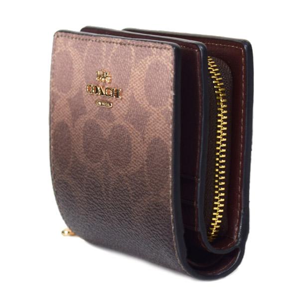 COACH（コーチ） 財布 コーティングキャンバス レザー シグネチャー