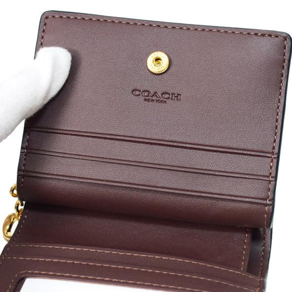 COACH（コーチ） 財布 コーティングキャンバス レザー シグネチャー