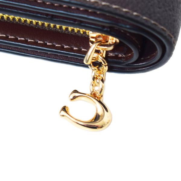 COACH（コーチ） 財布 コーティングキャンバス レザー シグネチャー