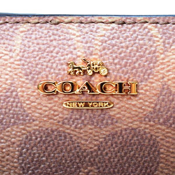 COACH（コーチ） 財布 コーティングキャンバス レザー シグネチャー