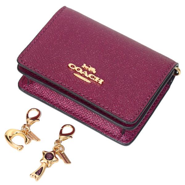 COACH コーチ コインケース レザー チェーン ミニ ウォレット COACH コーチ コインケース レザー チェーン ミニ ウォレット