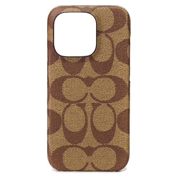 COACH（コーチ） iphoneケース コーティングキャンバス シグネチャー