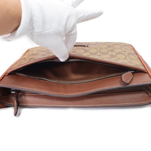 COACH（コーチ） メンズ バッグ コーティングキャンバス レザー