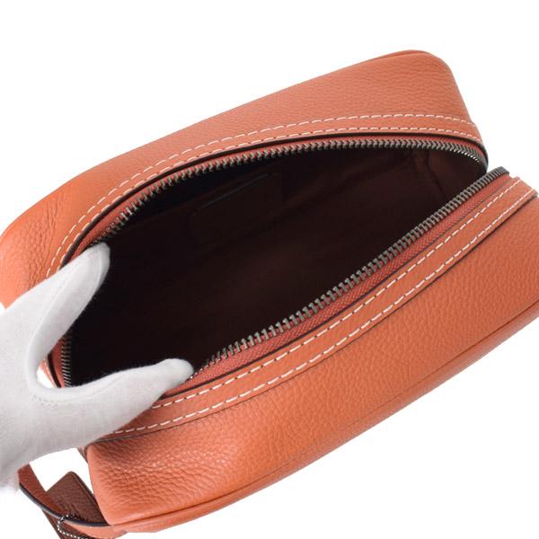 COACH（コーチ） メンズ バッグ ぺブルレザー ストライプ ロゴ