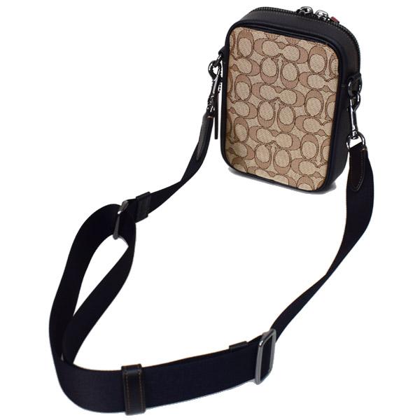 COACH コーチ メンズ バッグ ジャガード レザー シグネチャー COACH コーチ メンズ バッグ ジャガード レザー シグネチャー