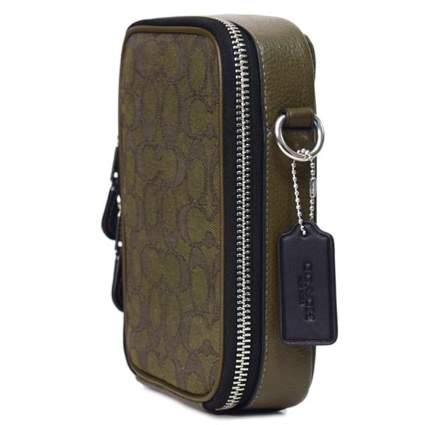 COACH コーチ メンズ バッグ ジャガード レザー シグネチャー COACH コーチ メンズ バッグ ジャガード レザー シグネチャー