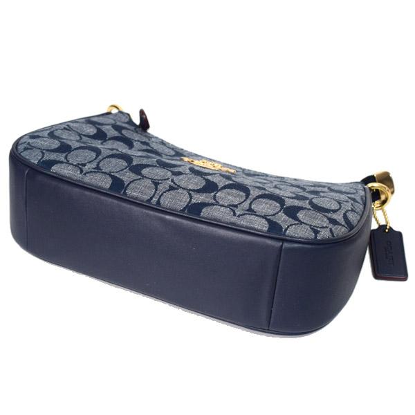 COACH コーチ バッグ シャンブレー レザー シグネチャー テリ