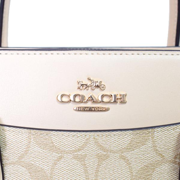 COACH（コーチ） バッグ コーティングキャンバス レザー シグネチャー