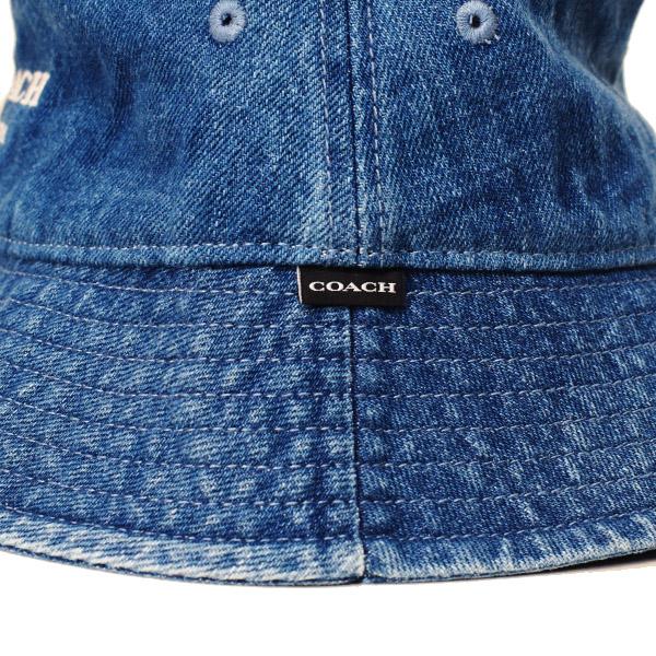 COACH（コーチ） 帽子 コットン シグネチャー ロゴ バケットハット