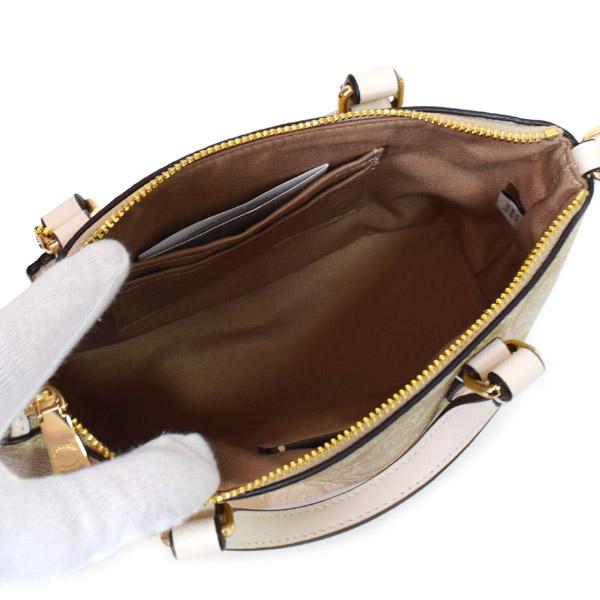 COACH（コーチ） バッグ コーティングキャンバス レザー シグネチャー