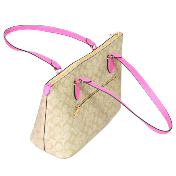 COACH（コーチ） バッグ コーティングキャンバス レザー シグネチャー