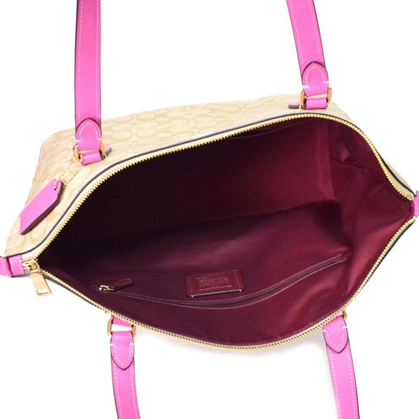 COACH（コーチ） バッグ コーティングキャンバス レザー シグネチャー