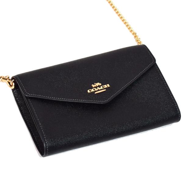 COACH（コーチ） バッグ クロスグレインレザー エンベロープ フラップ