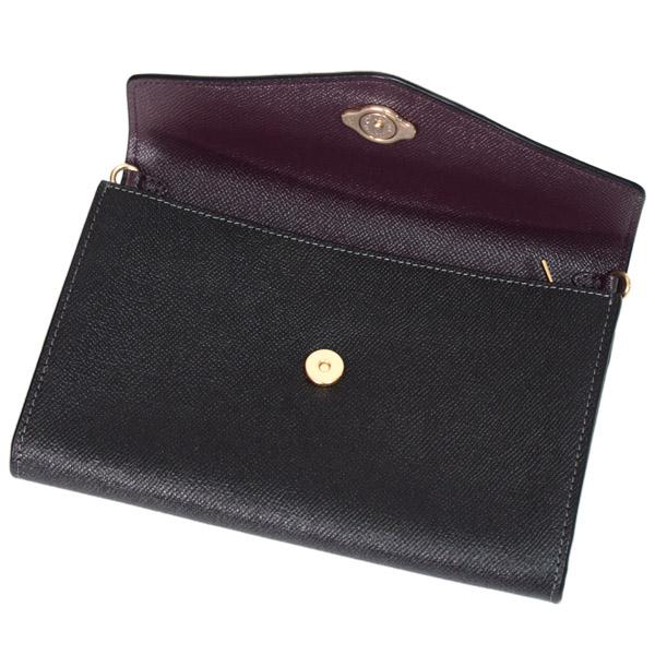 COACH（コーチ） バッグ クロスグレインレザー エンベロープ フラップ