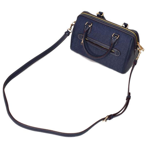 COACH 2点セット COACH（コーチ） バッグ デニム レザー ローワン サッチェル ロゴ 2WAY