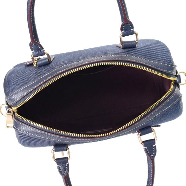 COACH（コーチ） バッグ デニム レザー ローワン サッチェル ロゴ 2WAY